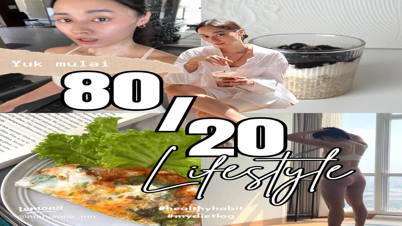 Diet 80/20: Rahasia Hidup Sehat Tanpa Larangan Ketat dan Tanpa Tekanan