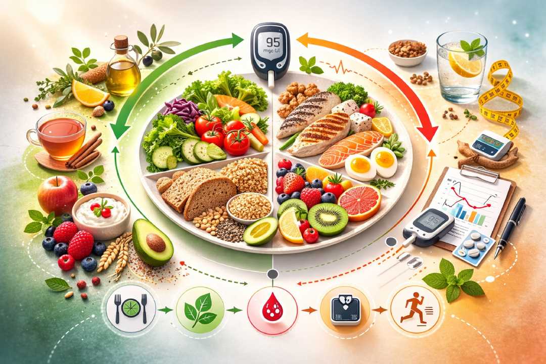 Glucose Control Diet: Strategi Stabilkan Gula Darah untuk Turun Berat Badan
