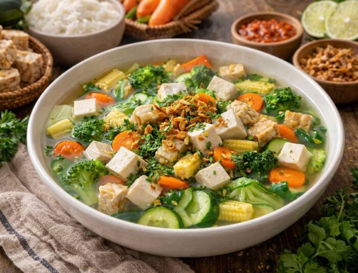 Sop Bening Tahu Tempe: Menu Buka Puasa Low-Fat yang Penuh Serat