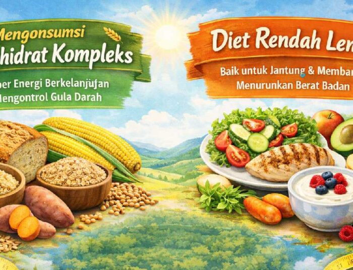 Karbohidrat Kompleks dan Diet Rendah Lemak untuk Kesehatan
