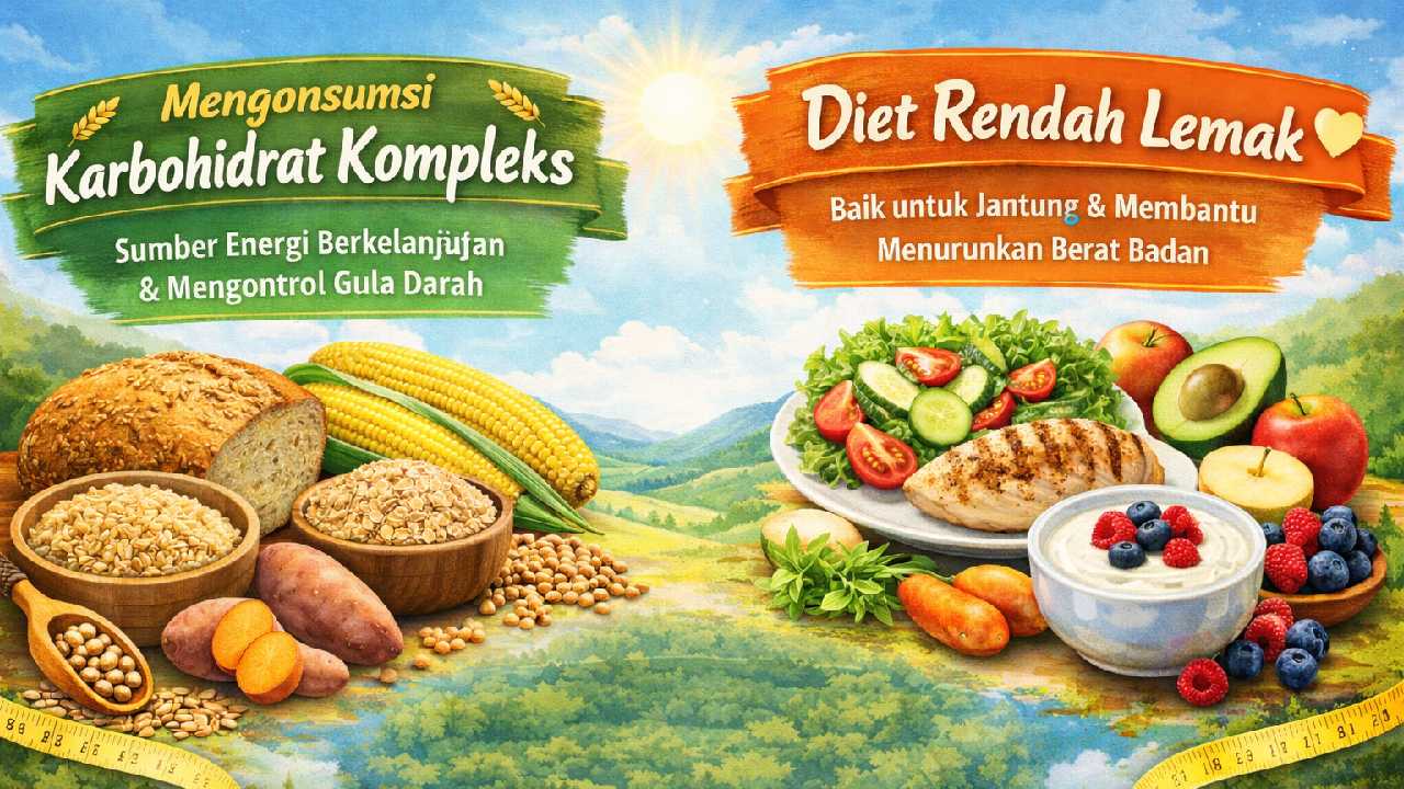 Karbohidrat Kompleks dan Diet Rendah Lemak untuk Kesehatan