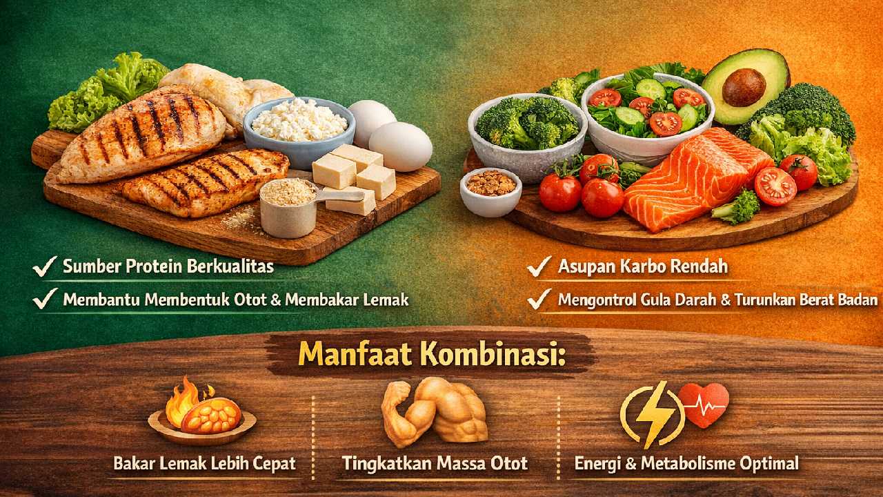 Kombinasi Lean Protein dan Low Carb untuk Hasil Diet Optimal