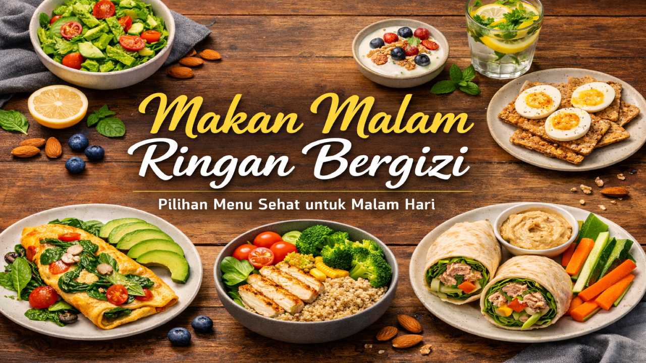 Makan Malam Ringan Bergizi: Pilihan Menu Sehat untuk Malam Hari