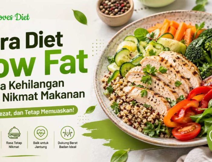 Cara Menjalani Diet Low-Fat Tanpa Kehilangan Rasa Nikmat Makanan