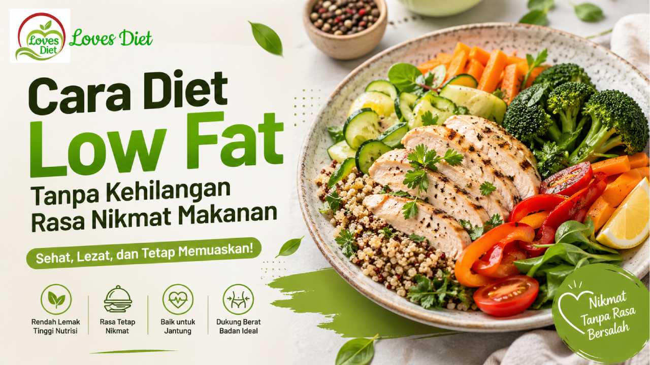 Cara Menjalani Diet Low-Fat Tanpa Kehilangan Rasa Nikmat Makanan