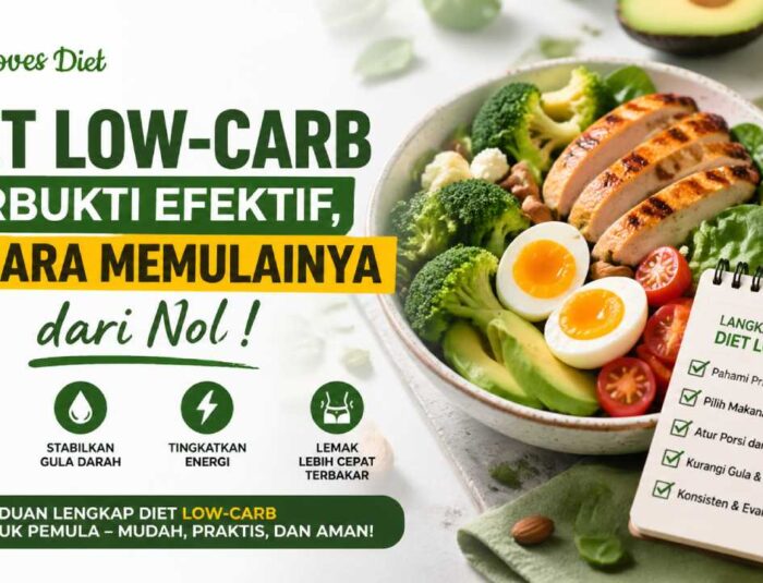 Diet Low-Carb Terbukti Efektif, Ini Cara Memulainya dari Nol