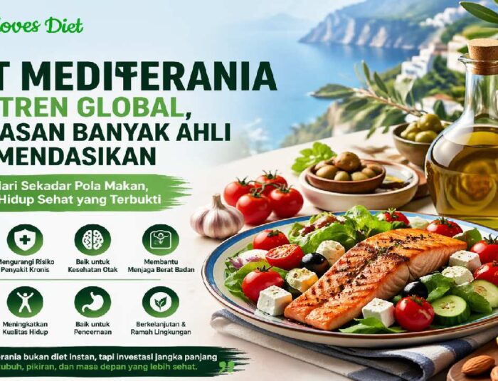 Diet Mediterania Jadi Tren Global, Ini Alasan Banyak Ahli Rekomendasikan