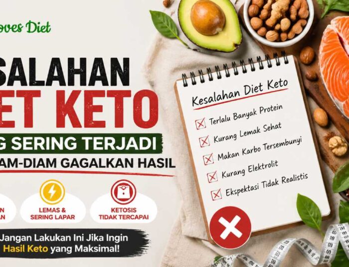 Kesalahan Diet Keto yang Sering Terjadi dan Gagalkan Hasil
