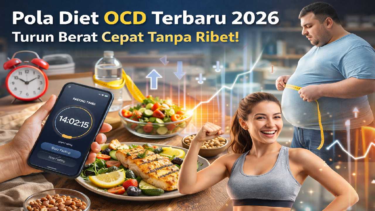 Pola Diet OCD Terbaru 2026, Cara Cepat Turun Berat Tanpa Ribet