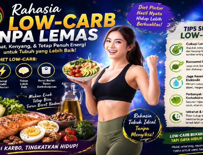 Rahasia Diet Low-Carb Tanpa Lemas yang Jarang Diketahui Pemula