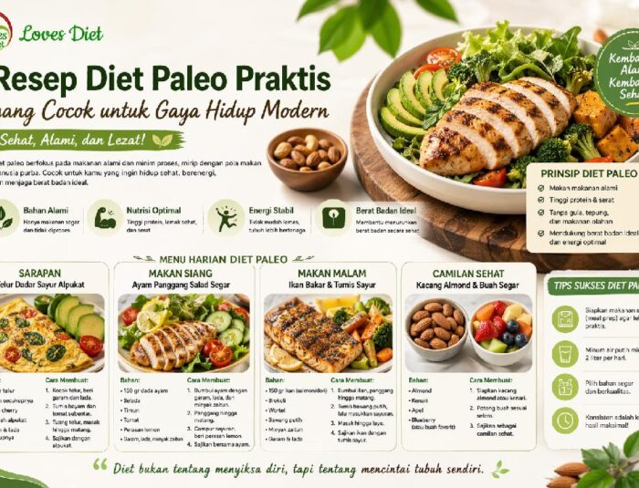 Resep Diet Paleo Praktis yang Cocok untuk Gaya Hidup Modern