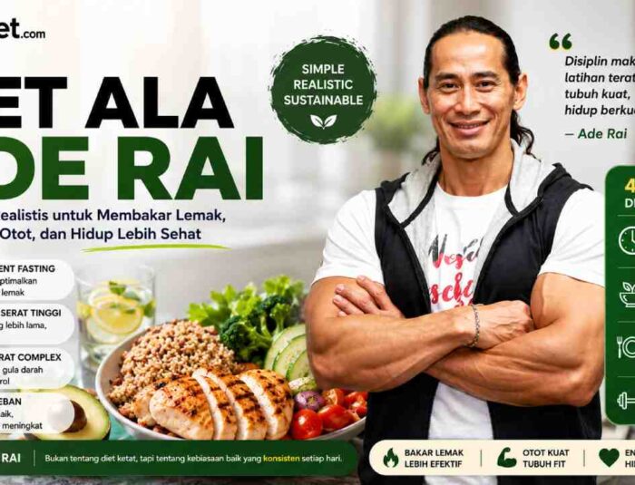 Diet Ala Ade Rai, Pola Makan Sederhana Ini Dinilai Efektif Membakar Lemak Lebih Stabil