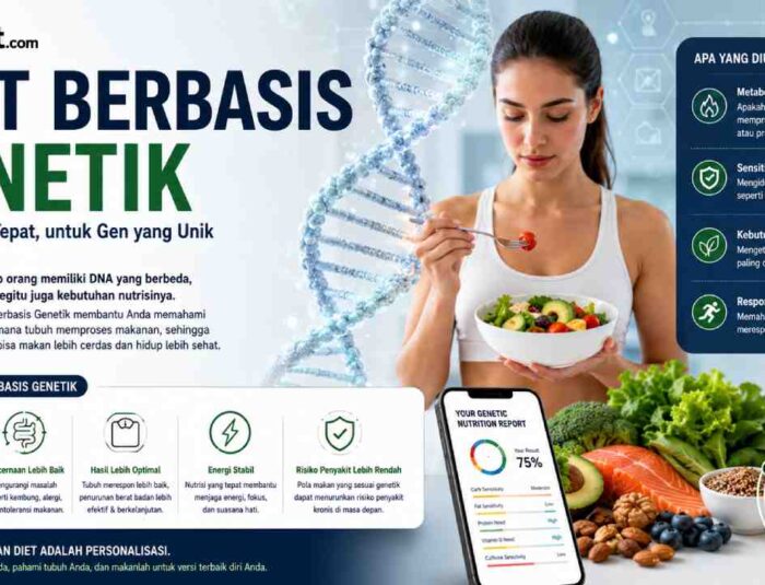 Diet Berbasis Genetik, Membangun Pola Makan yang Sesuai DNA Anda