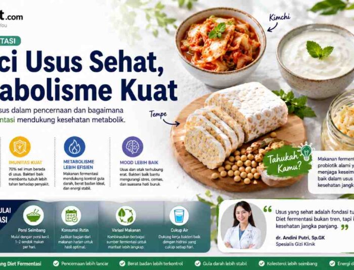 Diet Fermentasi, Menyelami Peran Bakteri Usus untuk Kesehatan Metabolik