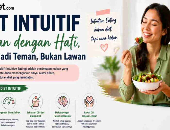 Diet Intuitif, Cara Membangun Hubungan Sehat dengan Makanan dan Tubuh Anda