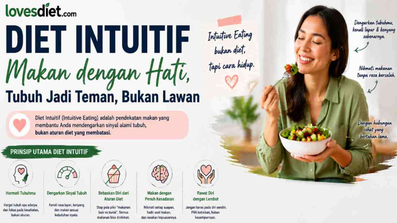 Diet Intuitif, Cara Membangun Hubungan Sehat dengan Makanan dan Tubuh Anda