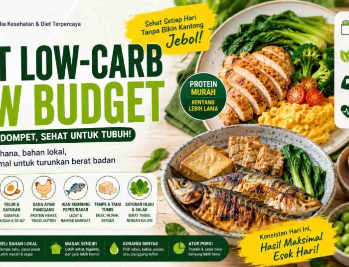 Diet Low-Carb Low Budget Kini Jadi Pilihan Populer, Pola Makan Hemat