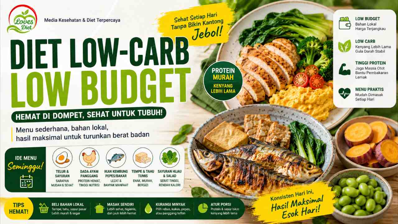Diet Low-Carb Low Budget Kini Jadi Pilihan Populer, Pola Makan Hemat