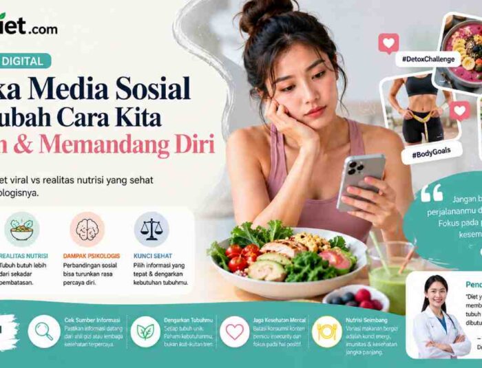 Diet di Era Digital, Bagaimana Media Sosial Membentuk Pola Makan