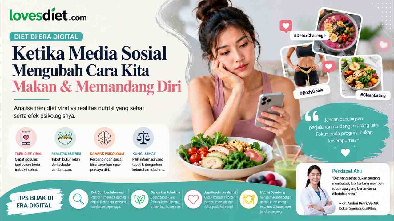 Diet di Era Digital, Bagaimana Media Sosial Membentuk Pola Makan
