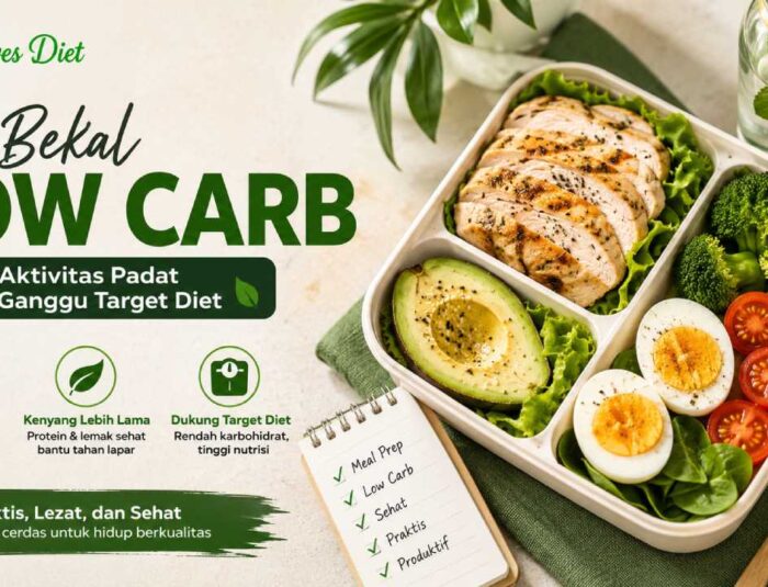 Ide Bekal Low Carb untuk Aktivitas Padat Tanpa Ganggu Target Diet