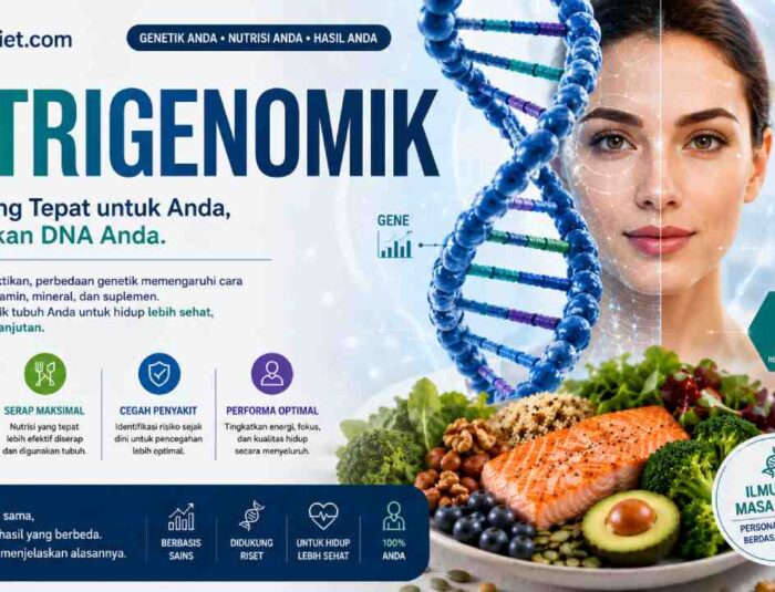 Nutrigenomik, Rahasia Genetik di Balik Kebutuhan Nutrisi Setiap Orang