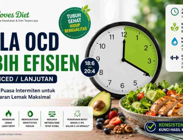 Pola OCD Lanjutan Dinilai Lebih Efisien untuk Menurunkan Berat Badan