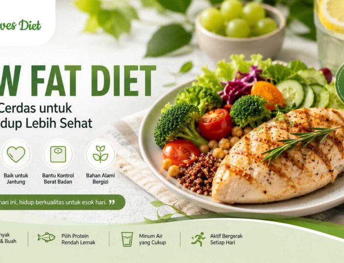 Banyak Orang Beralih ke Low Fat Diet demi Gaya Hidup Lebih Sehat