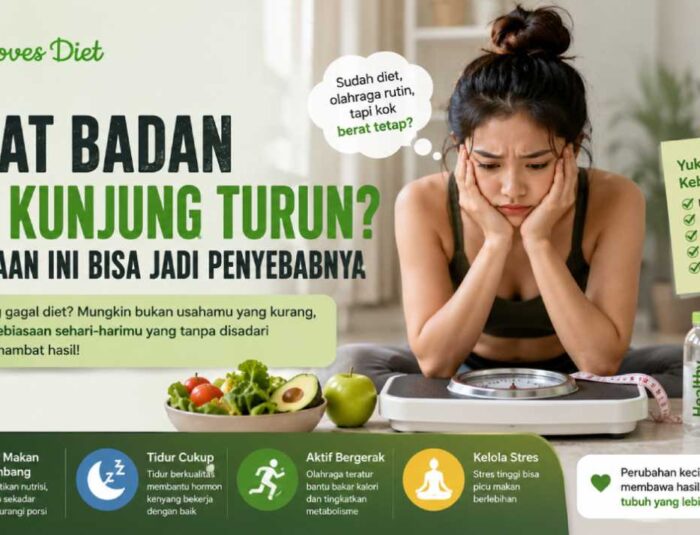 Berat Badan Tak Kunjung Turun? Kebiasaan Ini Bisa Jadi Penyebabnya