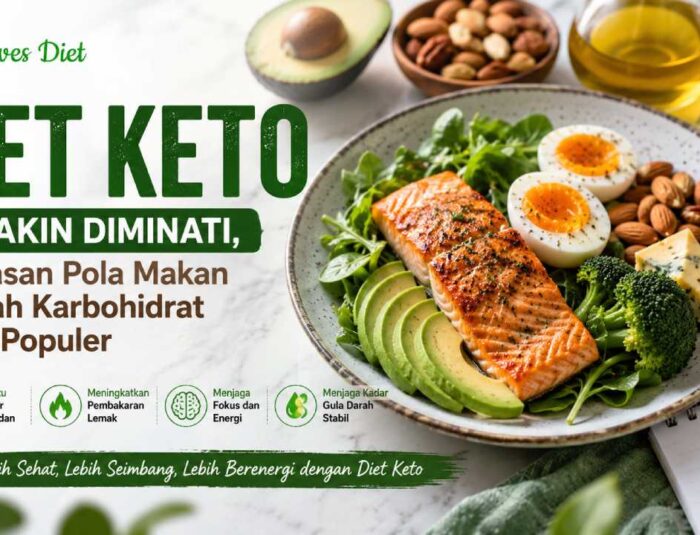 Diet Keto Semakin Diminati, Ini Alasan Pola Makan Rendah Karbohidrat Terus Populer