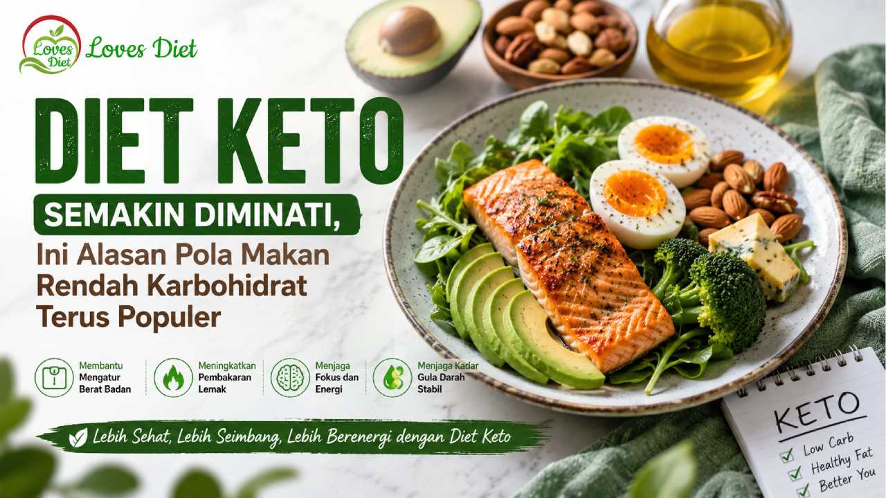 Diet Keto Semakin Diminati, Ini Alasan Pola Makan Rendah Karbohidrat Terus Populer