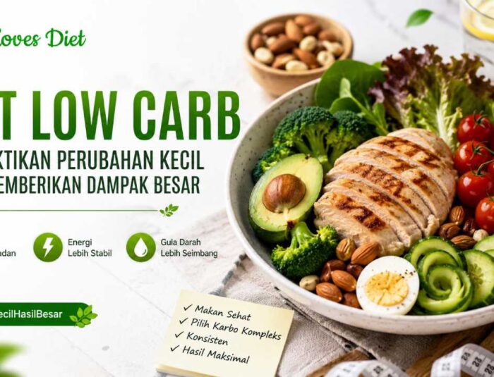 Diet Low Carb Membuktikan Perubahan Kecil Dapat Memberikan Dampak Besar