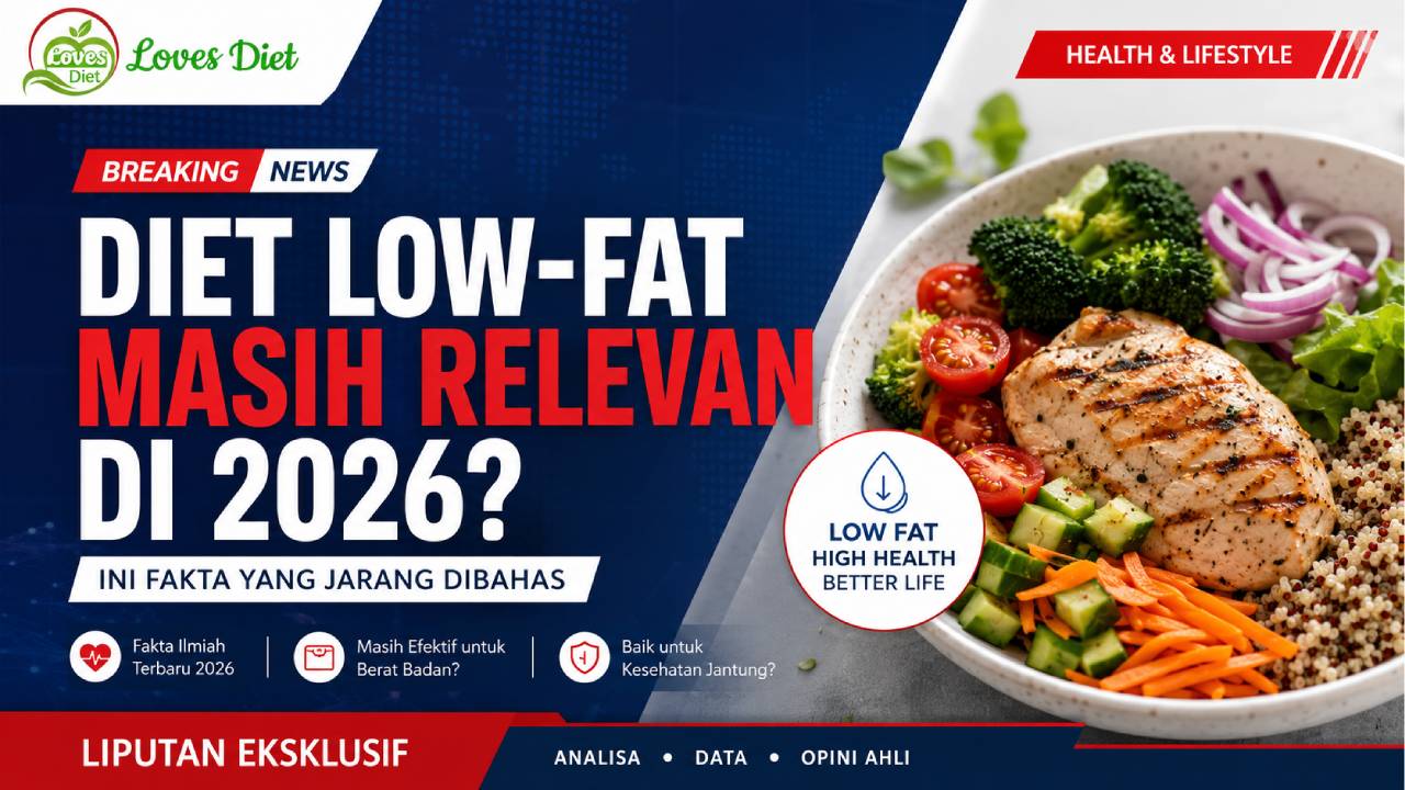 Diet Low-Fat Relevan di 2026? Ini Fakta yang Jarang Dibahas