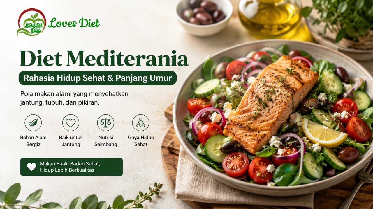 Diet Mediterania Membuktikan Pola Makan Sehat Tidak Harus Rumit
