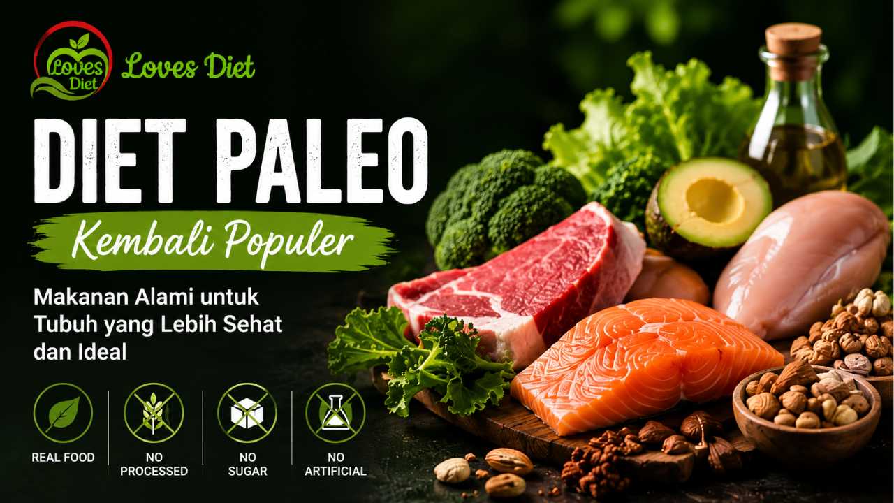 Diet Paleo Kembali Populer, Banyak Orang Mengaku Lebih Mudah Turun Berat Badan
