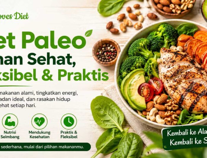 Diet Paleo Menjadi Favorit Pecinta Hidup Sehat karena Fleksibel dan Praktis