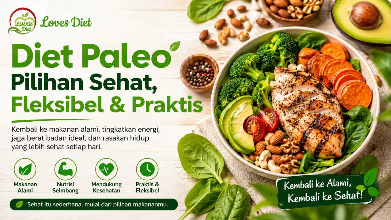 Diet Paleo Menjadi Favorit Pecinta Hidup Sehat karena Fleksibel dan Praktis