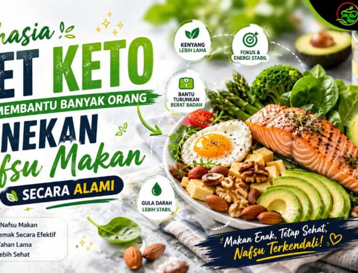 Rahasia Diet Keto yang Membantu Banyak Orang Menekan Nafsu Makan Secara Alami