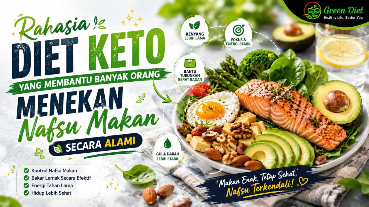 Rahasia Diet Keto yang Membantu Banyak Orang Menekan Nafsu Makan Secara Alami