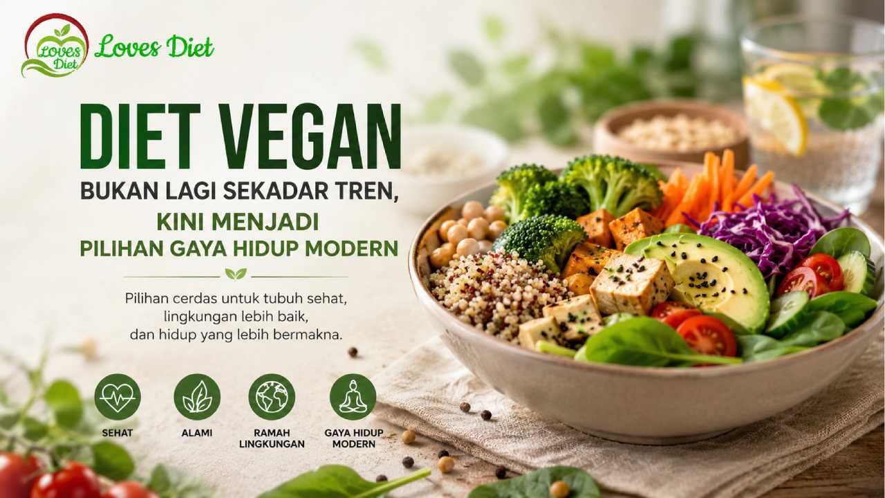 Rahasia Diet Vegan yang Jarang Diketahui, Tapi Efektif untuk Hidup Lebih Sehat