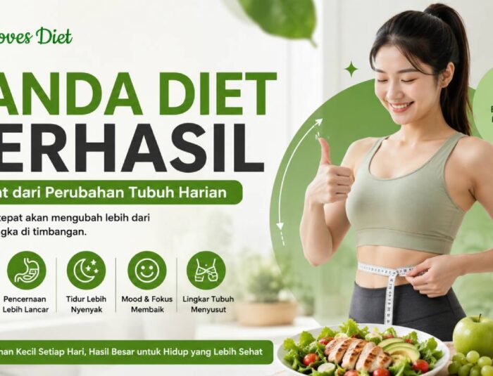 Tanda Diet Kamu Sudah Tepat Dilihat dari Perubahan Tubuh Harian