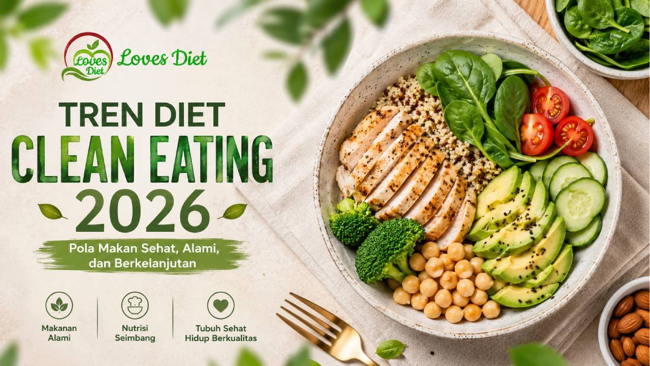 Tren Diet Clean Eating 2026, Cara Makan Sehat yang Populer