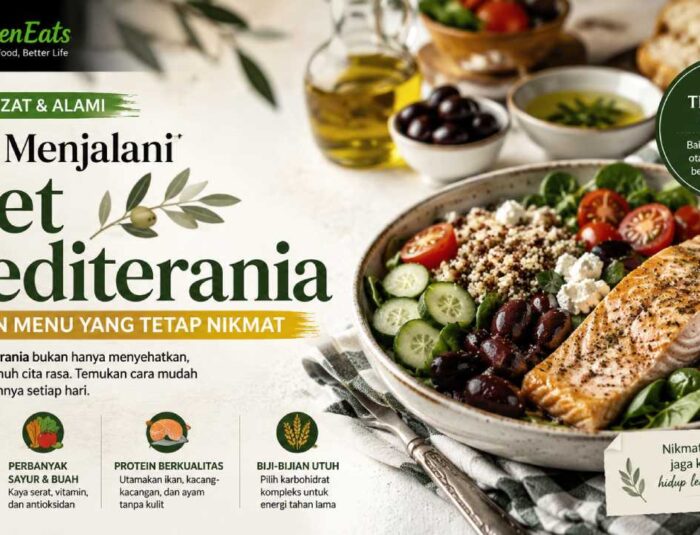 Cara Menjalani Diet Mediterania dengan Menu yang Tetap Nikmat