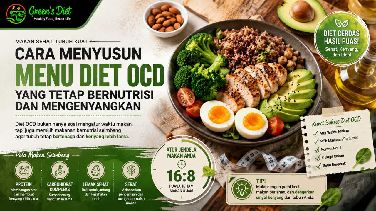 Cara Menyusun Menu Diet OCD yang Tetap Bernutrisi dan Mengenyangkan