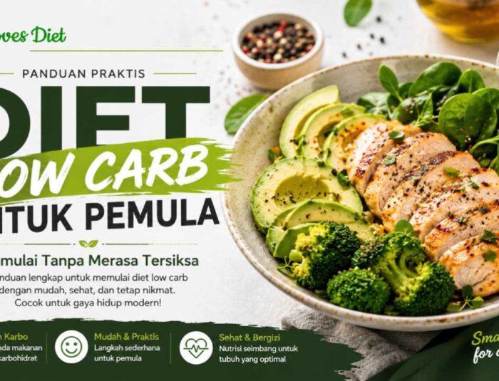 Diet Low Carb untuk Pemula, Panduan Praktis Memulai Tanpa Merasa Tersiksa