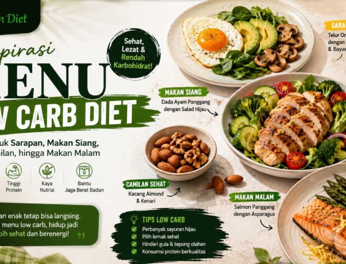Inspirasi Menu Low Carb Diet untuk Sarapan hingga Makan Malam yang Lezat