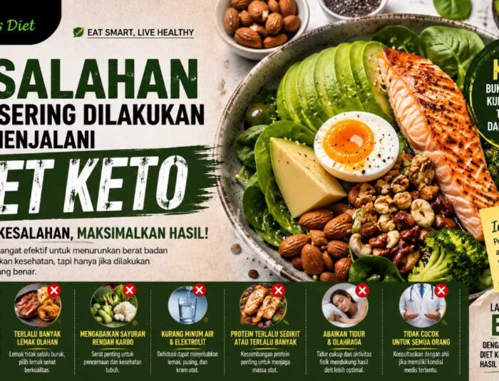 Kesalahan yang Sering Dilakukan Saat Menjalani Diet Keto