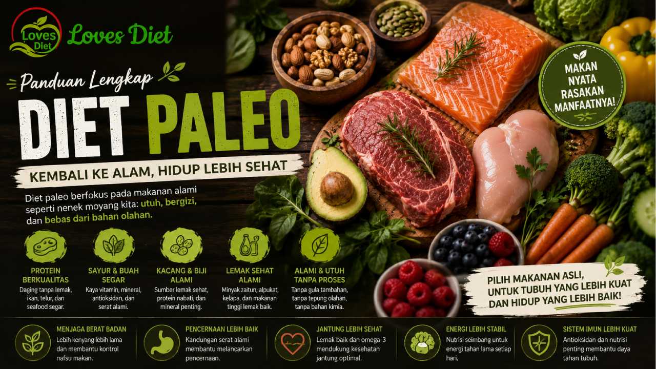 Makanan yang Dianjurkan dalam Diet Paleo, Simak Daftarnya