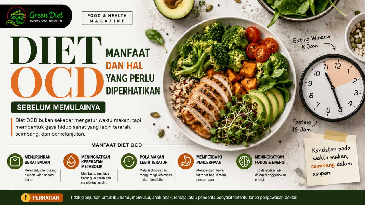 Manfaat Diet OCD serta Hal yang Perlu Diperhatikan Sebelum Memulainya