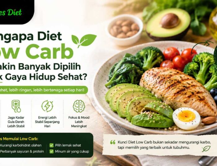 Mengapa Diet Low Carb Semakin Banyak Dipilih untuk Gaya Hidup Sehat?